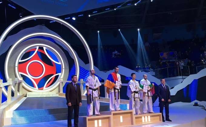Artsakh sportsman becomes double World Champion