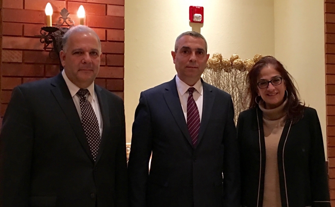 Глава МИД Арцаха встретился с членами делегации Армянской Ассамблеи Америки