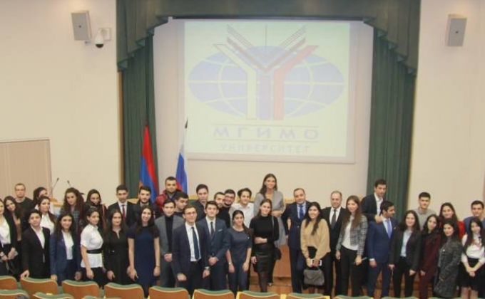 ՌԴ-ում Հայաստանի դեսպանը հանդիպել է ՄԳԻՄՕ-ի հայ ուսանողների հետ