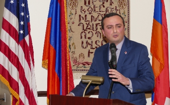 Permanent Representative of Artsakh to the USA took part in the event at the Armenian church of New York