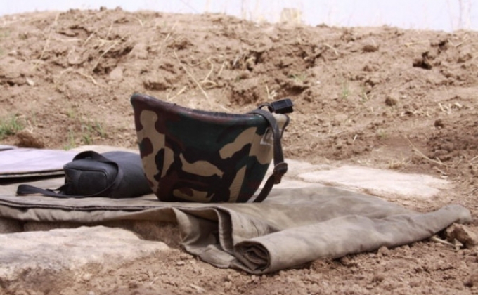 Artsakh soldier killed by Azerbaijani shooting
