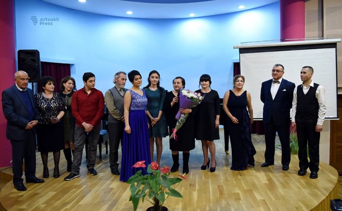 В Степанакерте состоялось мероприятие, посвящённое 80-летию пианистки Беллы Парсаданян