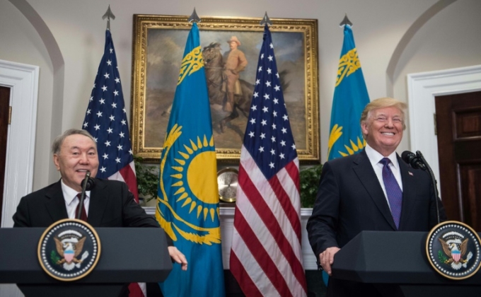 US, Kazakh Presidents agree to strengthen partnership