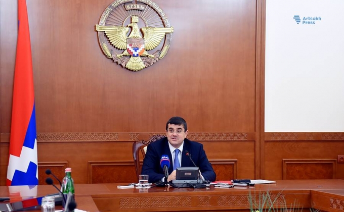 Год станет переломным для экономики Арцаха: Араик Арутюнян дал пресс-конференцию