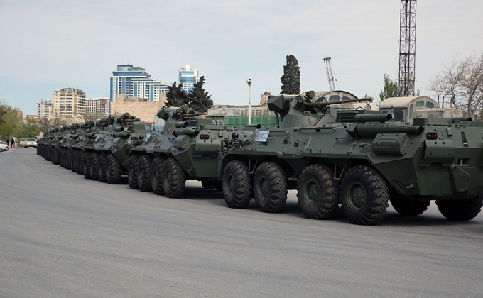 Azerbaijan gets new supplies of Russian military equipment