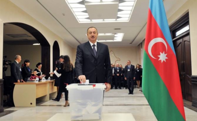 Ալիևն Ադրբեջանում արտահերթ նախագահական ընտրություններ է նշանակել
