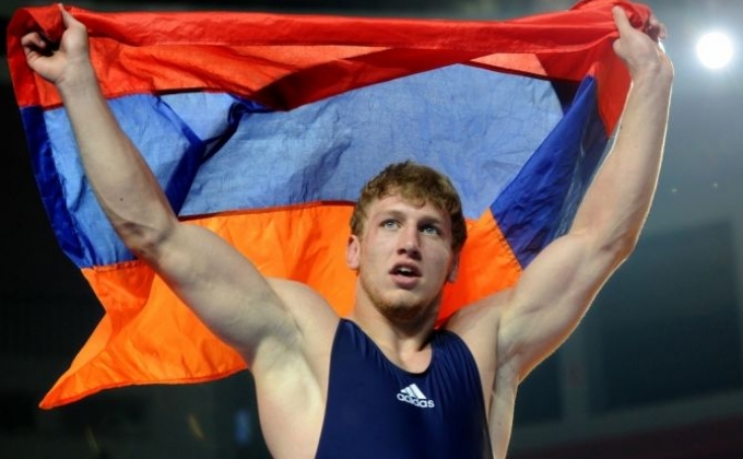 Wrestler Artur Aleksanyan declared winner of Kiev international tournament