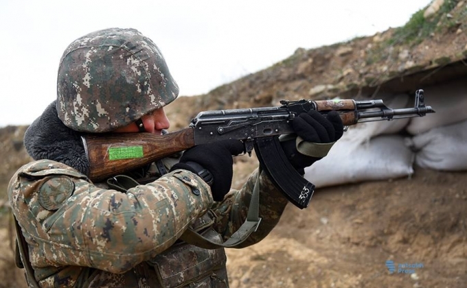 Азербайджан обстрелял армянские позиции 220 раз за неделю