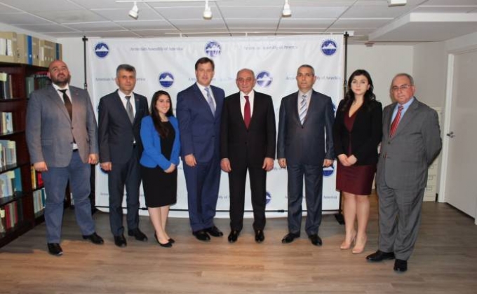 Президент Бако Саакян высоко оценил роль Армянской Ассамблеи Америки в деле содействия Арцаху