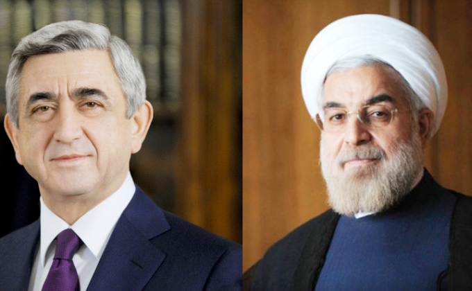 President Sargsyan congratulates Iran’s Rouhani on Nowruz