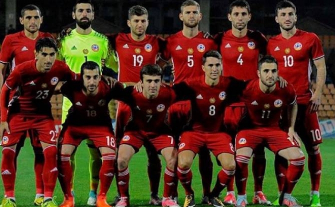 Сборная Армении сыграла вничью в матче против команды Эстонии