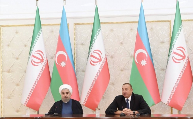 Iran president to Azerbaijan counterpart: Karabakh conflict should be settled diplomatically