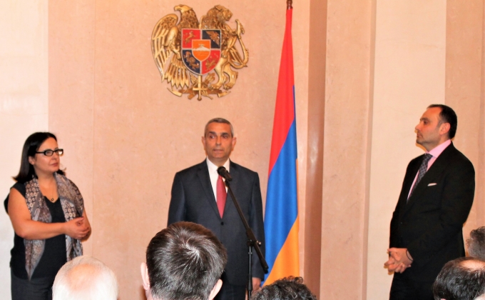 Глава МИД Арцаха в Москве принял участие в мероприятии, посвященном 30-летию Карабахского движения