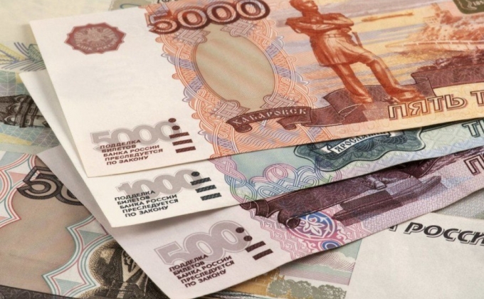 Russia ruble is up in Armenia