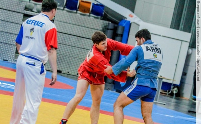 Юные армянские самбисты завоевали 11 медалей на чемпионате Европы
