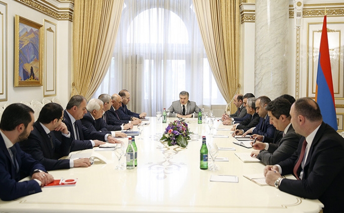 Первый вице-премьер Армении Карен Карапетян: Я буду отвечать за экономический блок и территориальное управление
