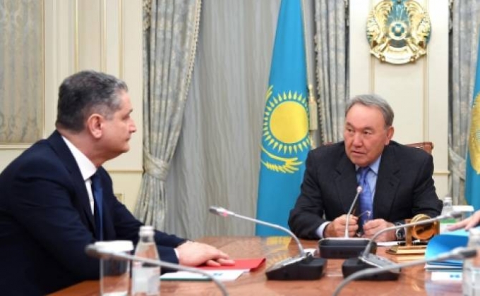 EEC’s Sargsyan and Kazakh President discuss preparation of upcoming Council sitting