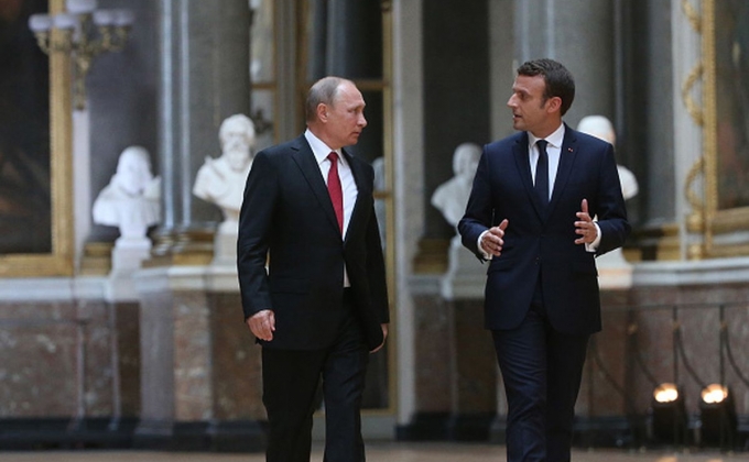 Macron seeks 'historic and strategic' dialogue with Putin