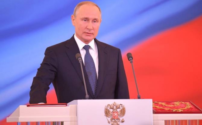 Vladimir Putin inaugurated for 4th term as Russian president