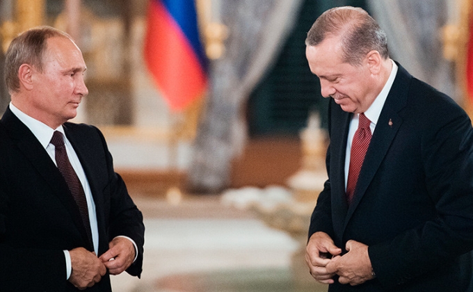 Эрдоган и Путин обсудили Иран и Сирию
