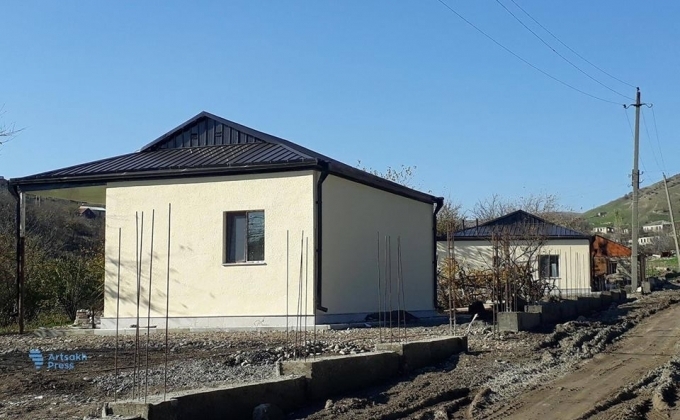 В Арцахе запущены строительные работы по благотворительным проектам