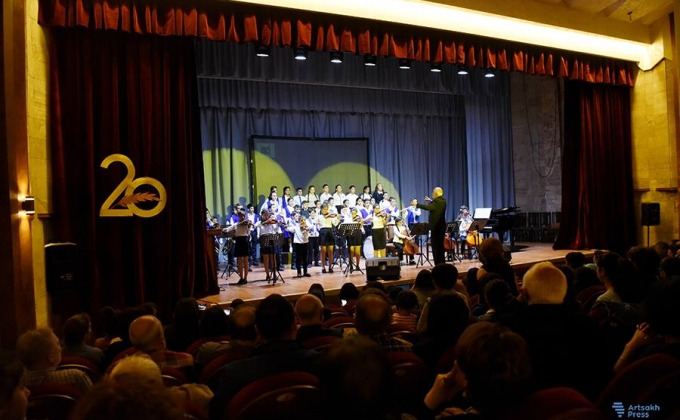 Shushi’s Daniel Ghazaryan Specialized Secondary Music School is 20 years old (photos)