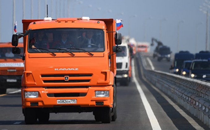 Путин открыл Крымский мост
