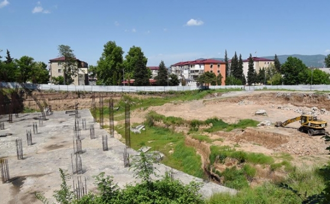 В Степанакерте началось строительство культурно-развлекательного комплекса