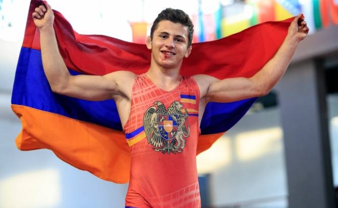 Armenian wrestler wins European Championship