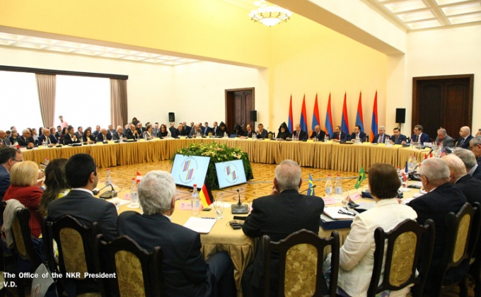 Artsakh President partook at meeting of 