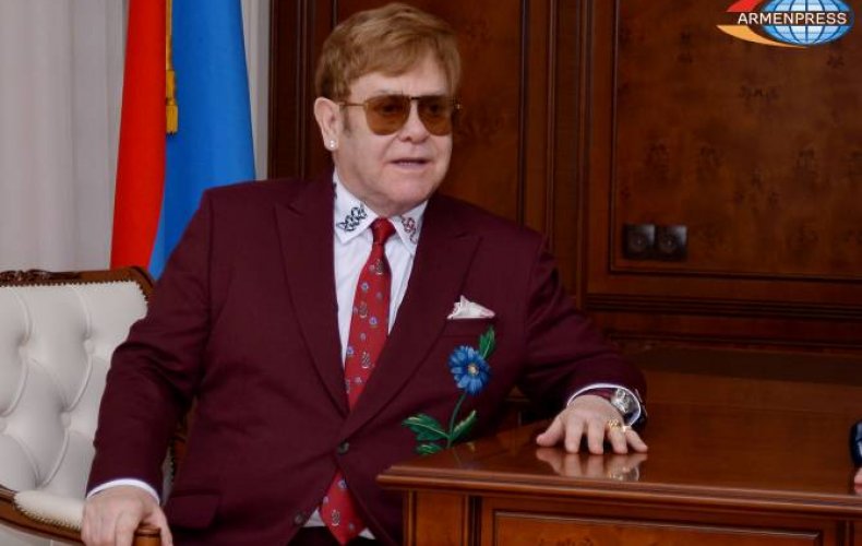 Sir Elton John makes first Insta post on Armenia after visit