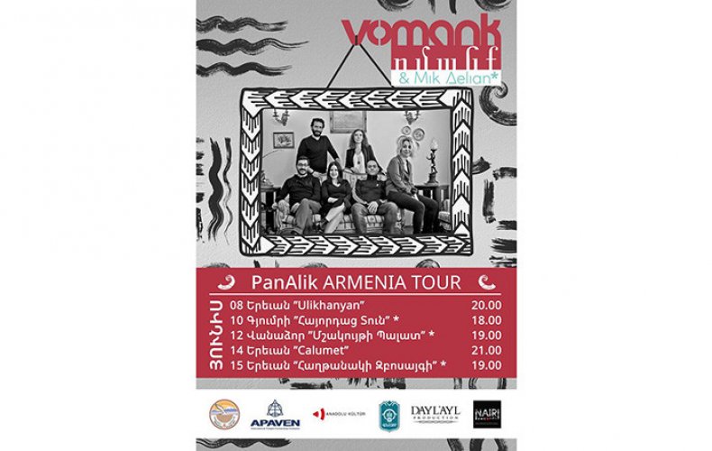 Istanbul-based Armenian band “Vomank” to perform concerts in Armenia