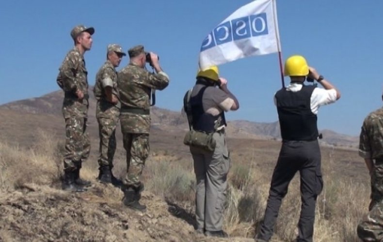 Миссия ОБСЕ проведет плановый мониторинг на линии соприкосновения вооруженных сил Арцаха и Азербайджана