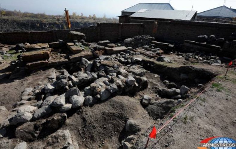Archaeologists dig up medieval structure in Armenian royal mausoleum