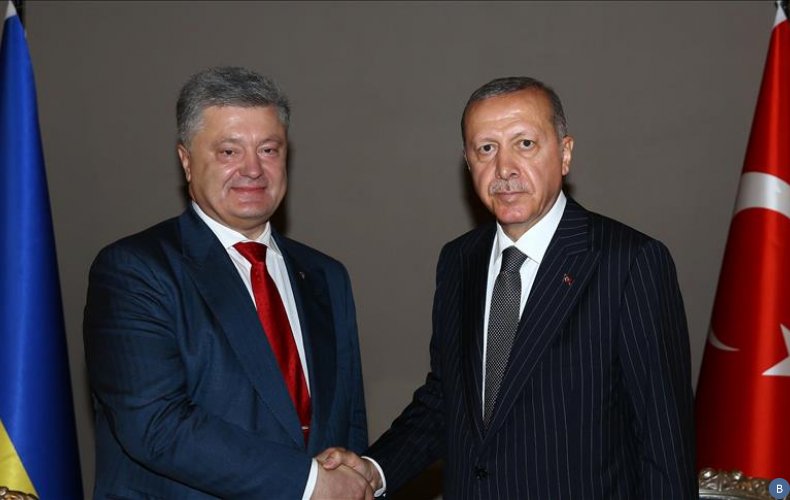 Эрдоган и Порошенко провели встречу в Эскишехире
