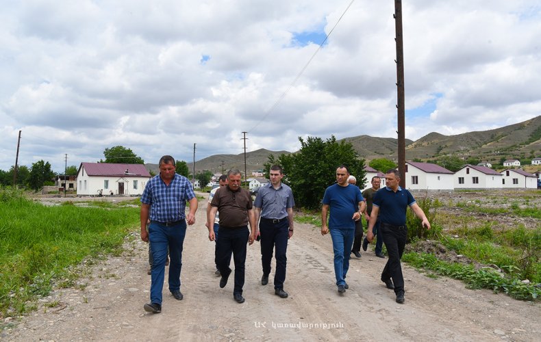 Repatriation program to be given new impetus, newly appointed Artsakh State Minister visits Ishkhanadzor and Araksavan communities for the first time