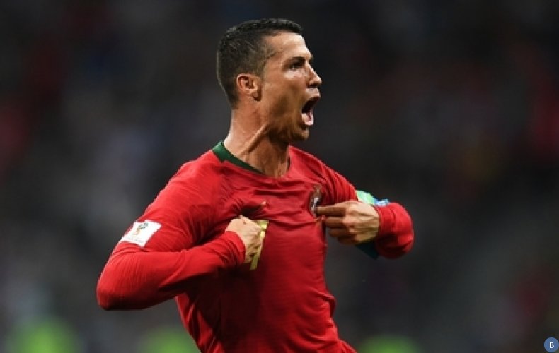 Криштиану Роналду признан лучшим игроком матча Португалия—Испания