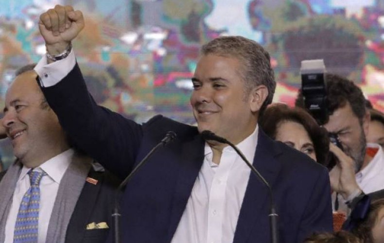 Աջ կոալիցիայի թեկնածու Իվան Դուկեն հաղթել Է Կոլումբիայի նախագահի ընտրություններում