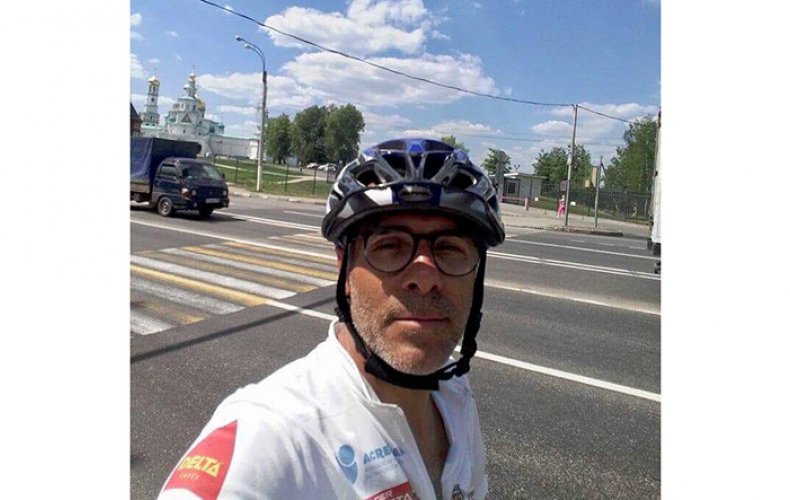 Պորտուգալացին հեծանիվով հասել է Ռուսաստան