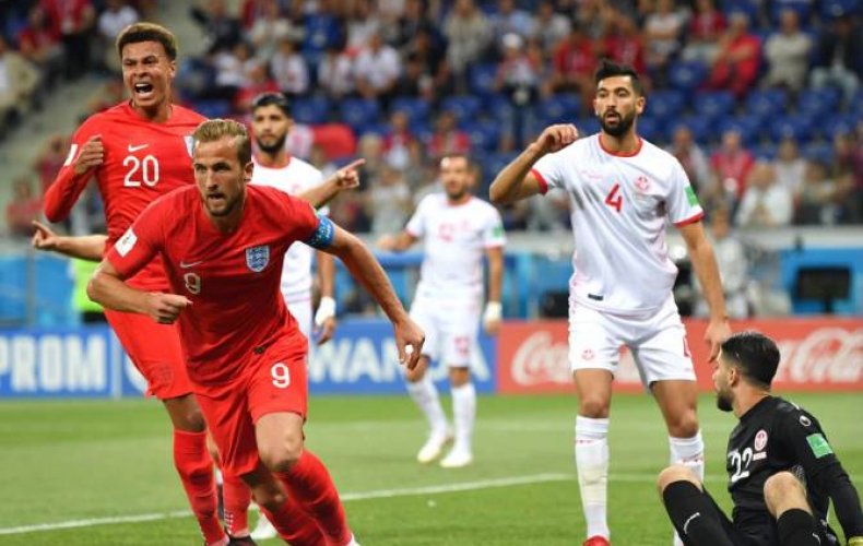 Сборная Англии стартовала на ЧМ-2018 с победы над командой Туниса
