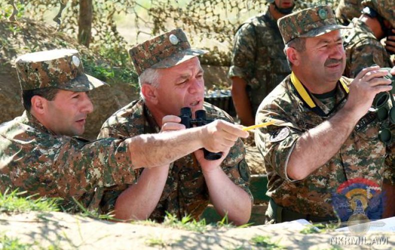 В Карабахе прошли командно-штабные учения
