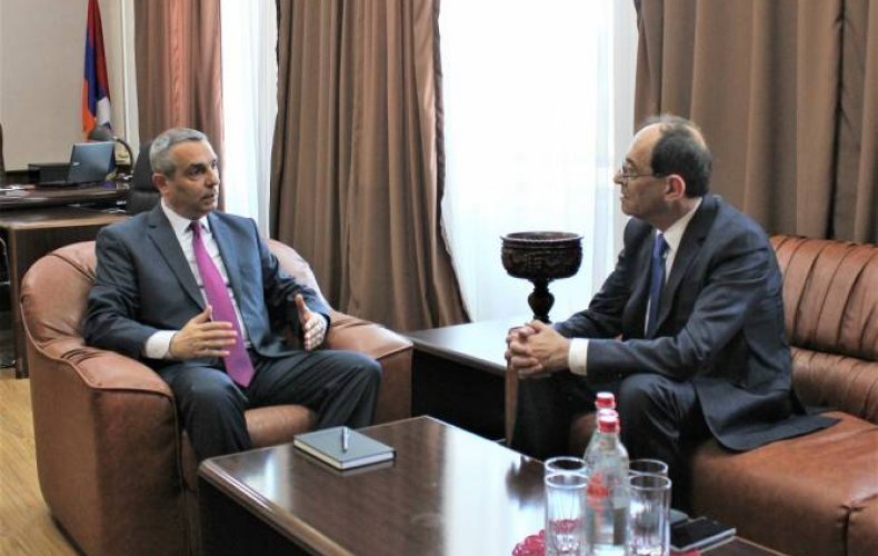 Состоялись очередные консультации между внешнеполитическими ведомствами Республики Арцах и Республики Армения

