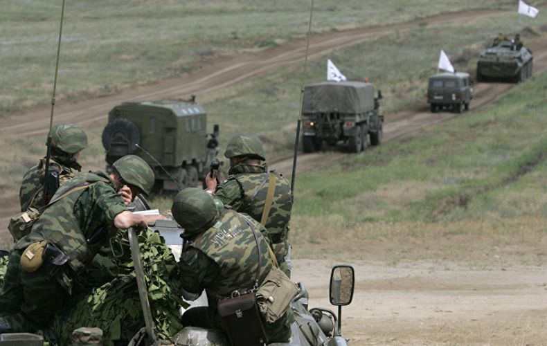Armenia, Russia military servicemen kick off joint exercises