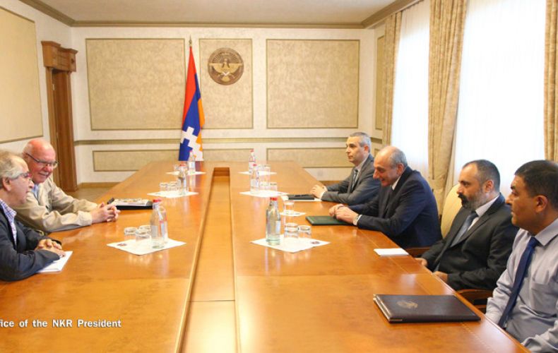 Head of Artsakh receives member of Artsakh-France friendship circle