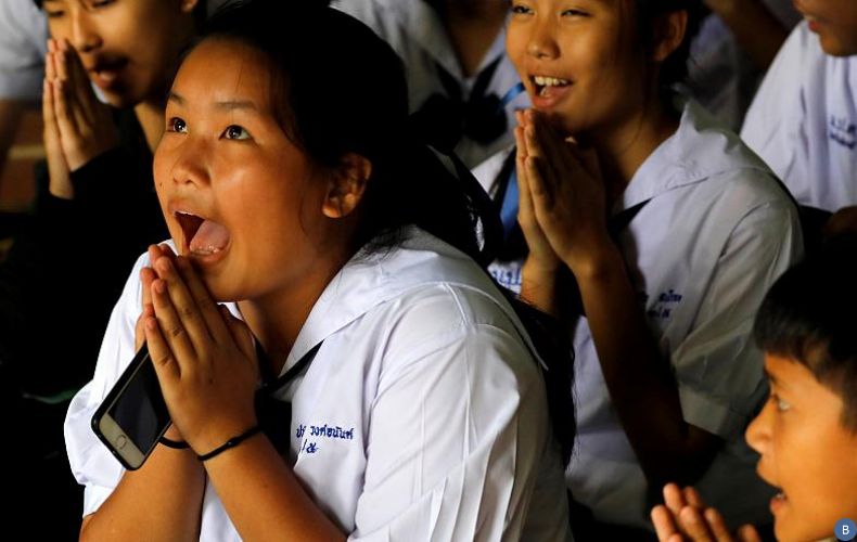 Восьмой ребёнок вызволен из пещеры в Таиланде
