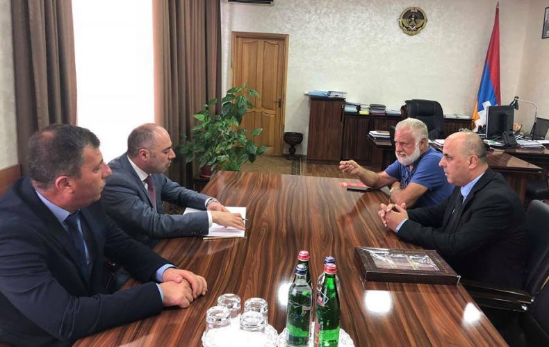 Lebanese entrepreneur Nicola Georges Abou Fayssal visits Artsakh