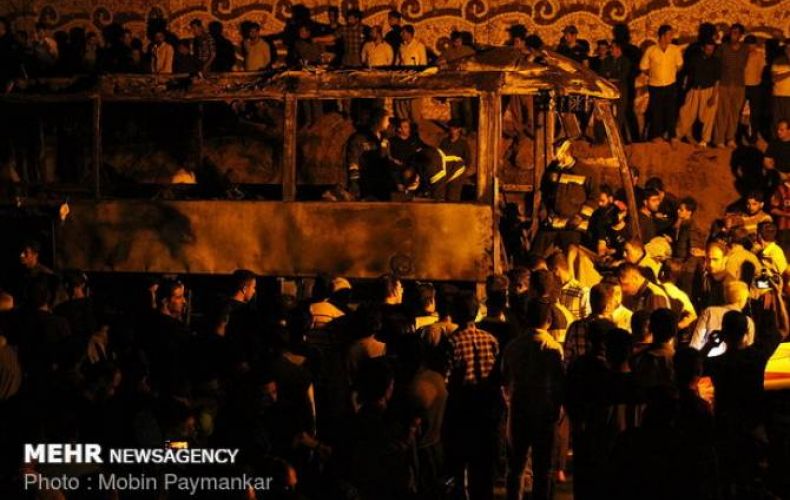Իրանում բեռնատարի հետ ավտոբուսի բախման հետեւանքով 27 մարդ Է զոհվել. Mehr

