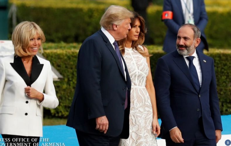 Премьер Армении Никол Пашинян пообщался с президентом США Дональдом Трампом в Брюсселе
