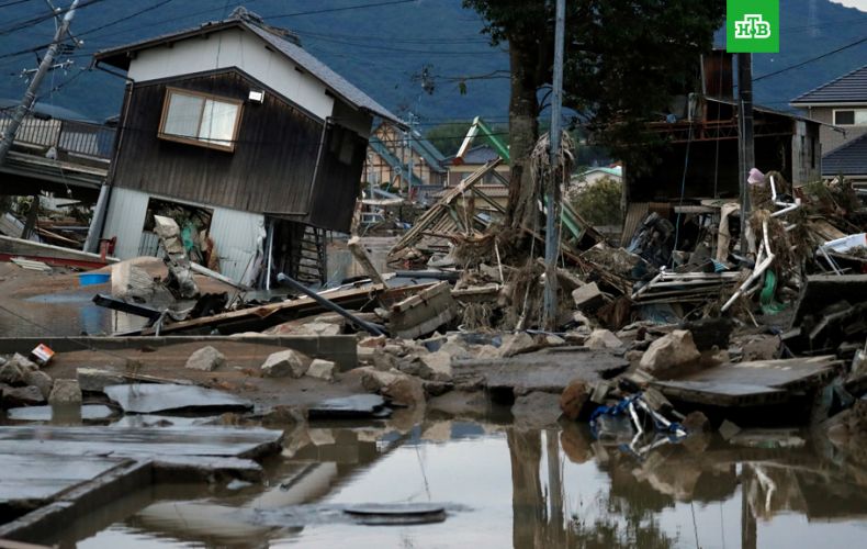 Ճապոնիայում ջրհեղեղի հետեւաքով զոհվել է 204 մարդ
