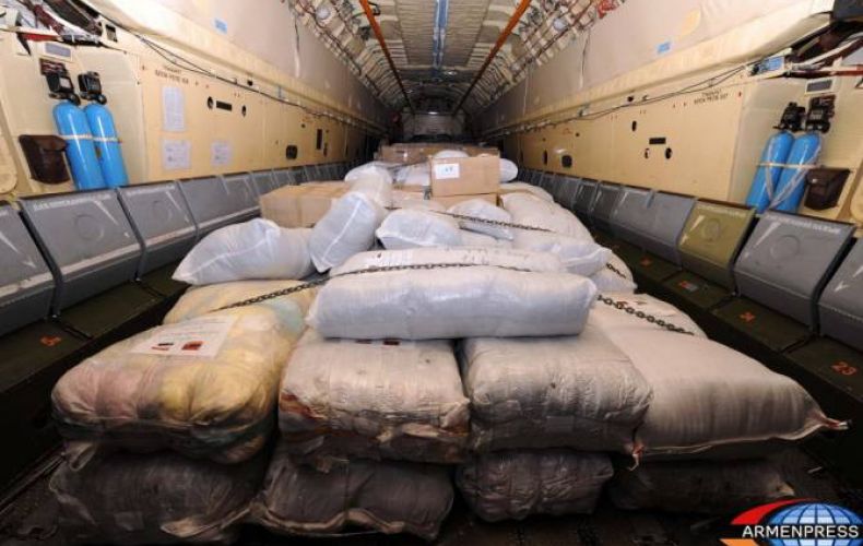 Armenia delivers more than 30 tons of humanitarian aid to Syria